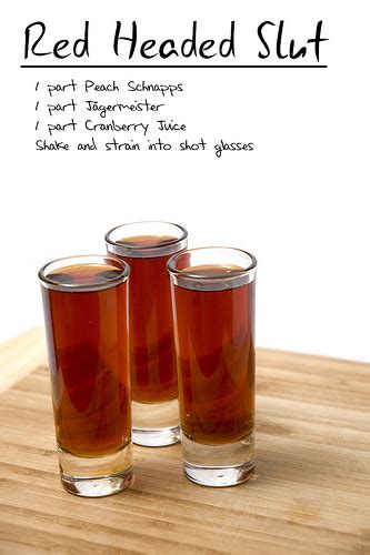 redheaded slut ingredients|Redheaded Slut Shot Recipe and Instructions